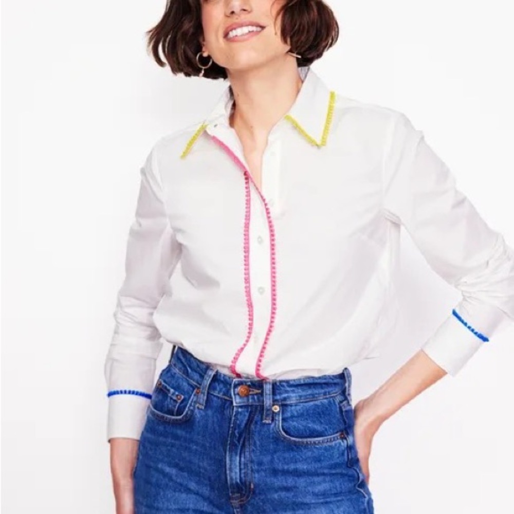 Boden Sienna Embroidered Blouse